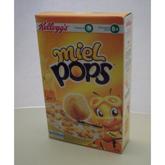 Boite de Kellogg's Miel Pops