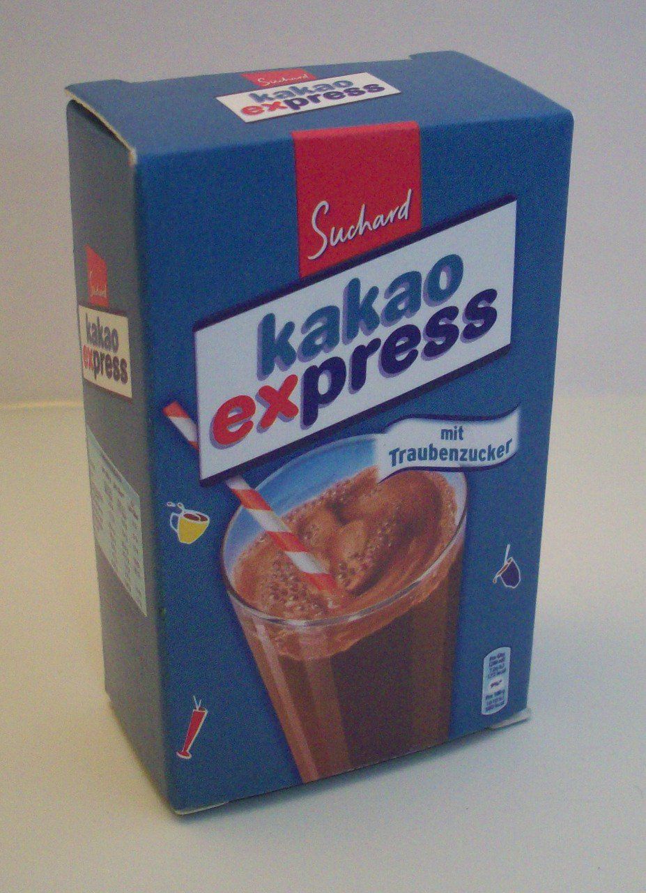Boite de Chocolat en Poudre Suchard KaKao Express pour petit déjeuner