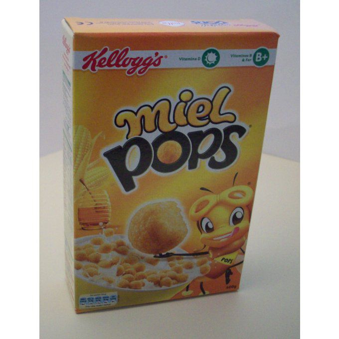 Boite de Kellogg's Miel Pops