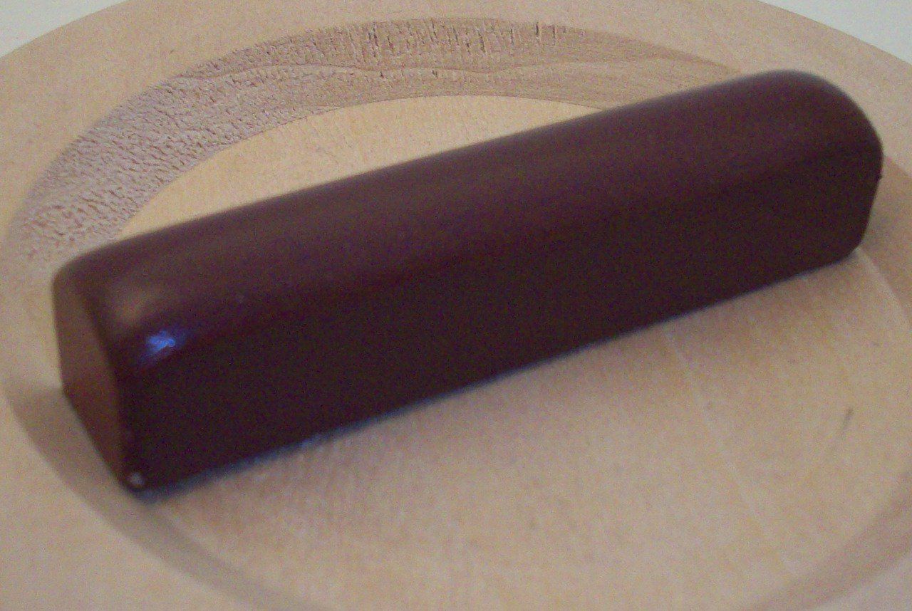 Barre Biscuit au Chocolat au lait en bois 
