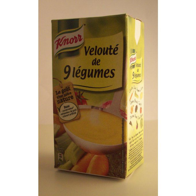 Boite de Velouté de 9 Légumes