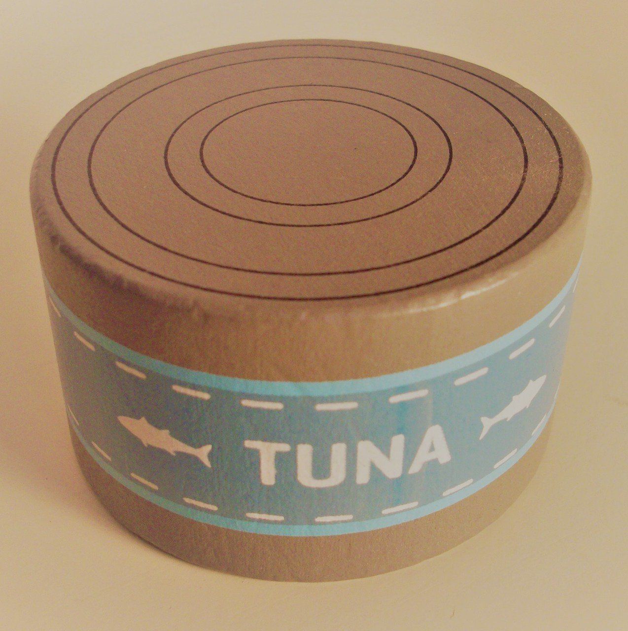 Boite de Thon Tuna en bois 