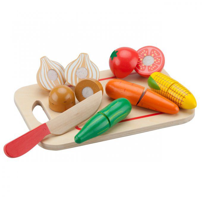 Légumes à découper en bois avec Scratch
