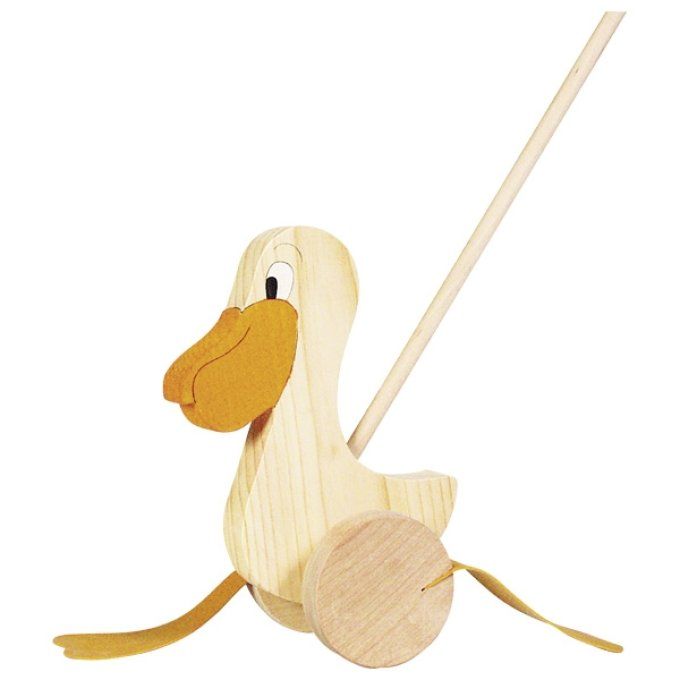 Pelican Fun a pousser en bois