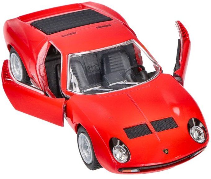 Lamborghini Miura P400 SV (1971), en métal à rétrofriction