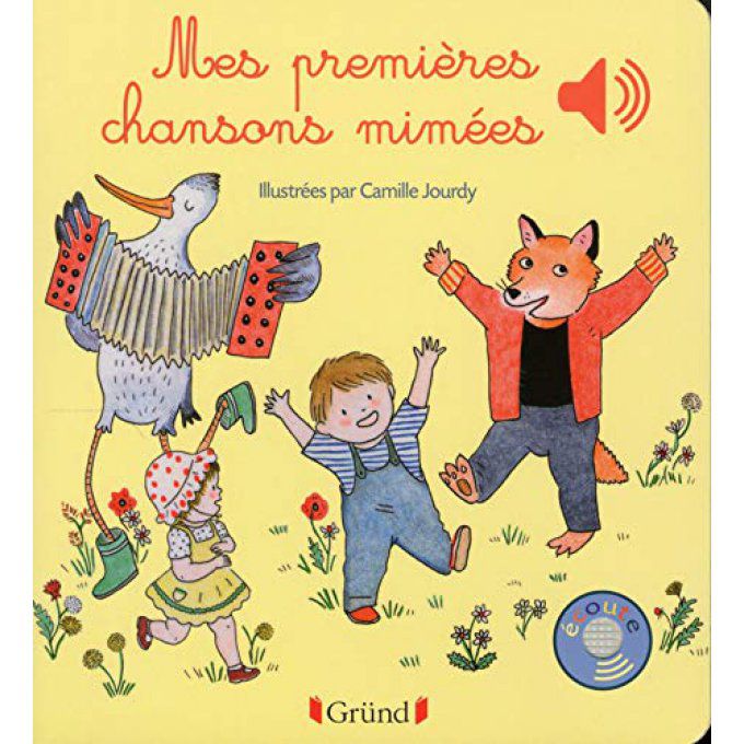 Livre Musical mes premières chansons mimées