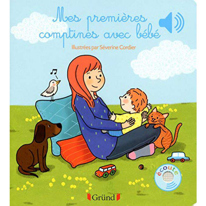 Livre Musical Mes premières comptines avec Bébé