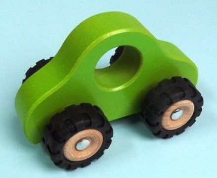 Auto Verte en bois
