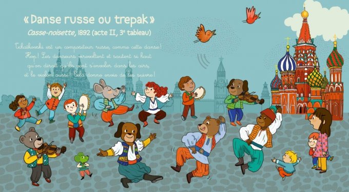 Livre musical mon petit Tchaïkovski