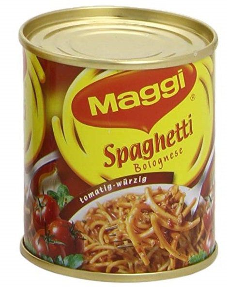 Boite en fer de Spaghetti Maggi