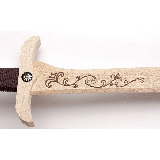 Épée spéciale en bois naturel