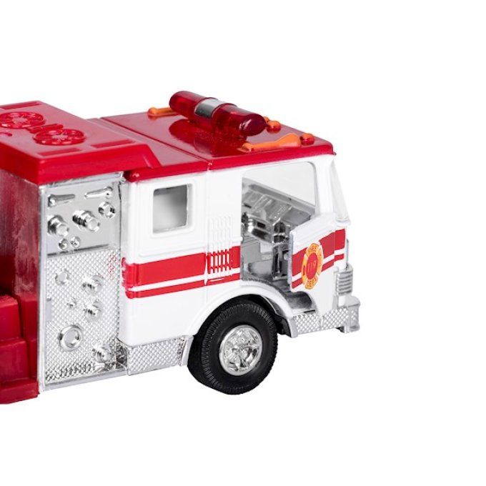 Camion de pompiers a rétrofriction en metal
