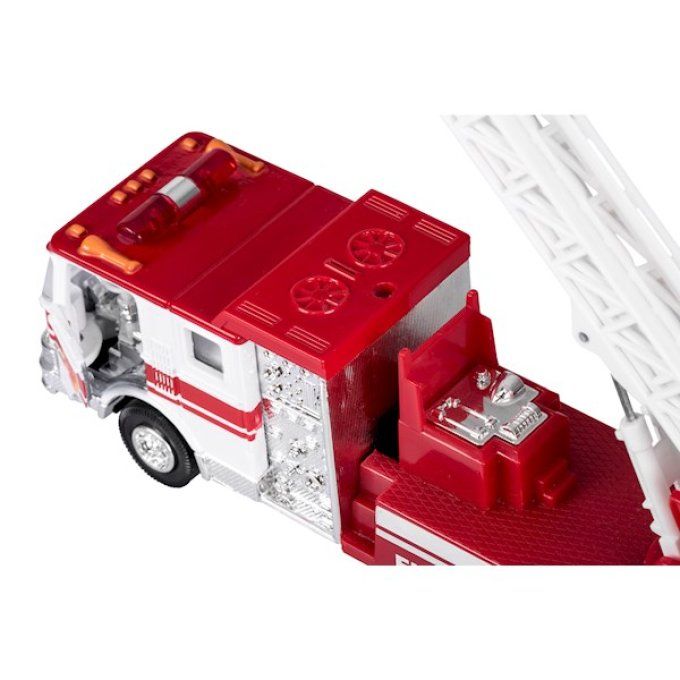 Camion de pompiers a rétrofriction en metal