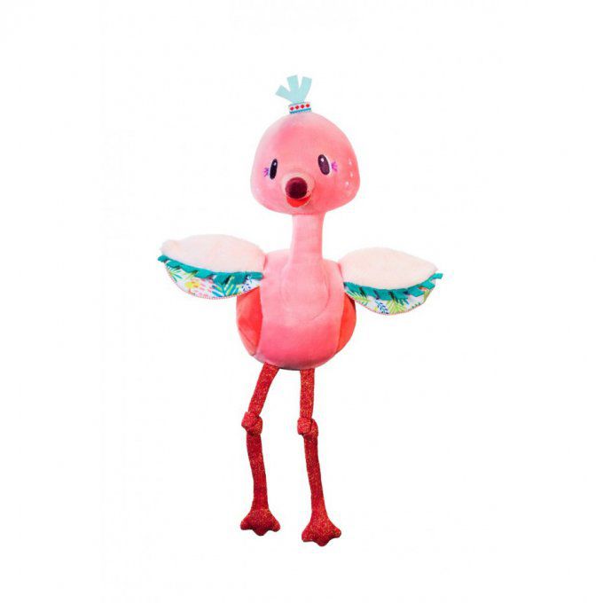 Peluche flamand rose