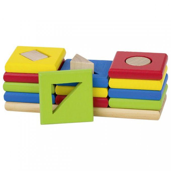 Jeu de formes en bois 1 à 3