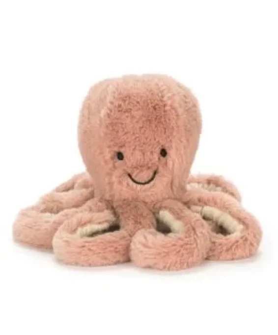peluche pieuvre rose jellycat