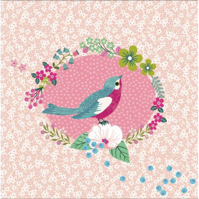 Boite  à bijoux musical oiseaux