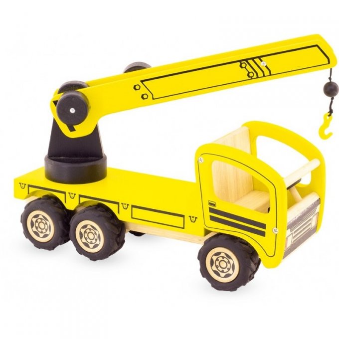 Camion Grue en bois