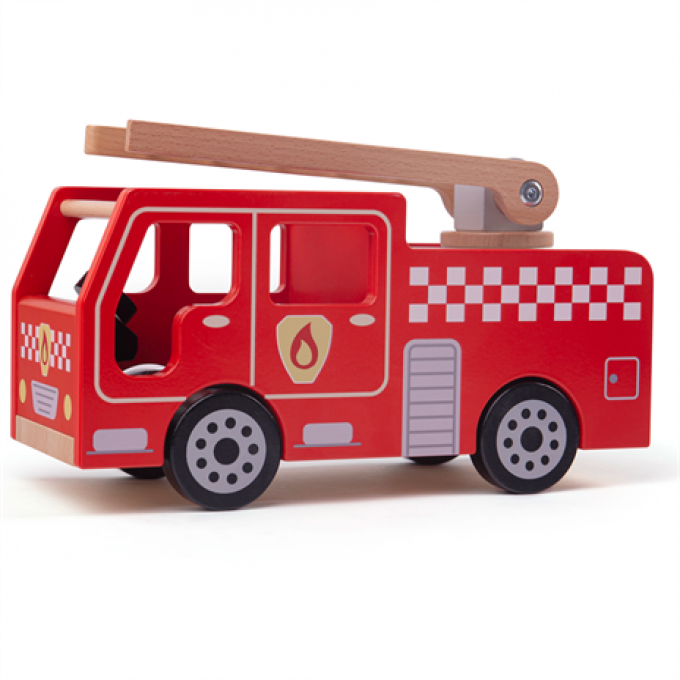 Camion de Pompiers en bois