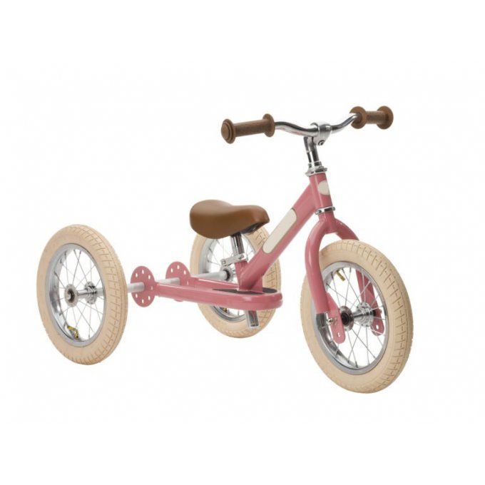 Draisienne Rose retro en Fer