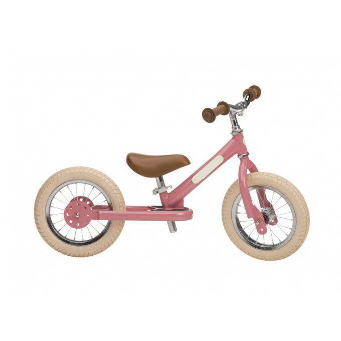 Draisienne Rose retro en Fer
