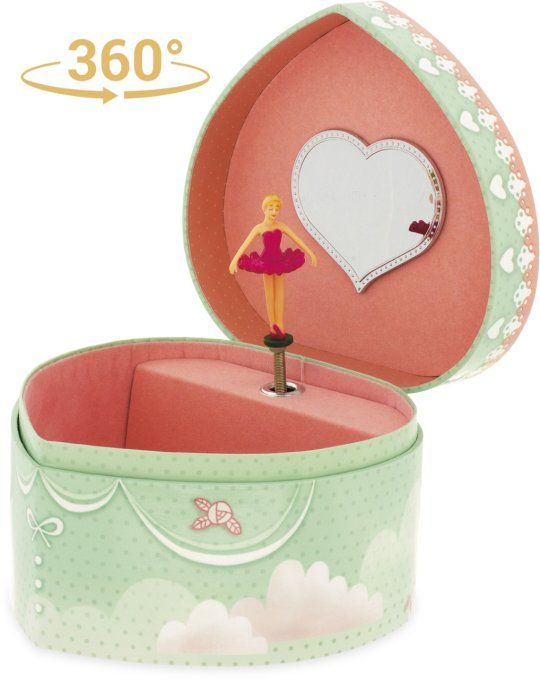 coffre bijou coeur