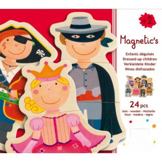 Jeu magnétique déguisements