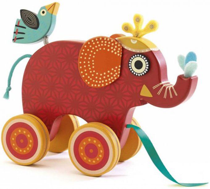 Eléphant à tirer