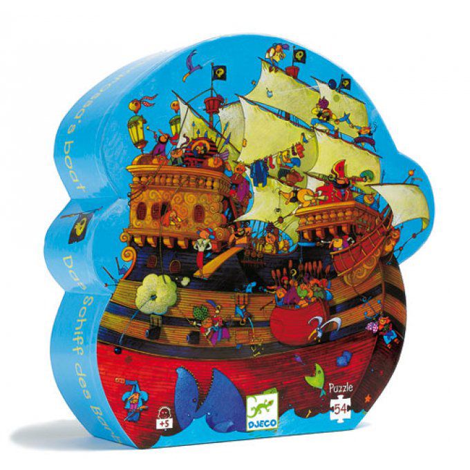 Puzzle 54 pièces Bateau Pirates