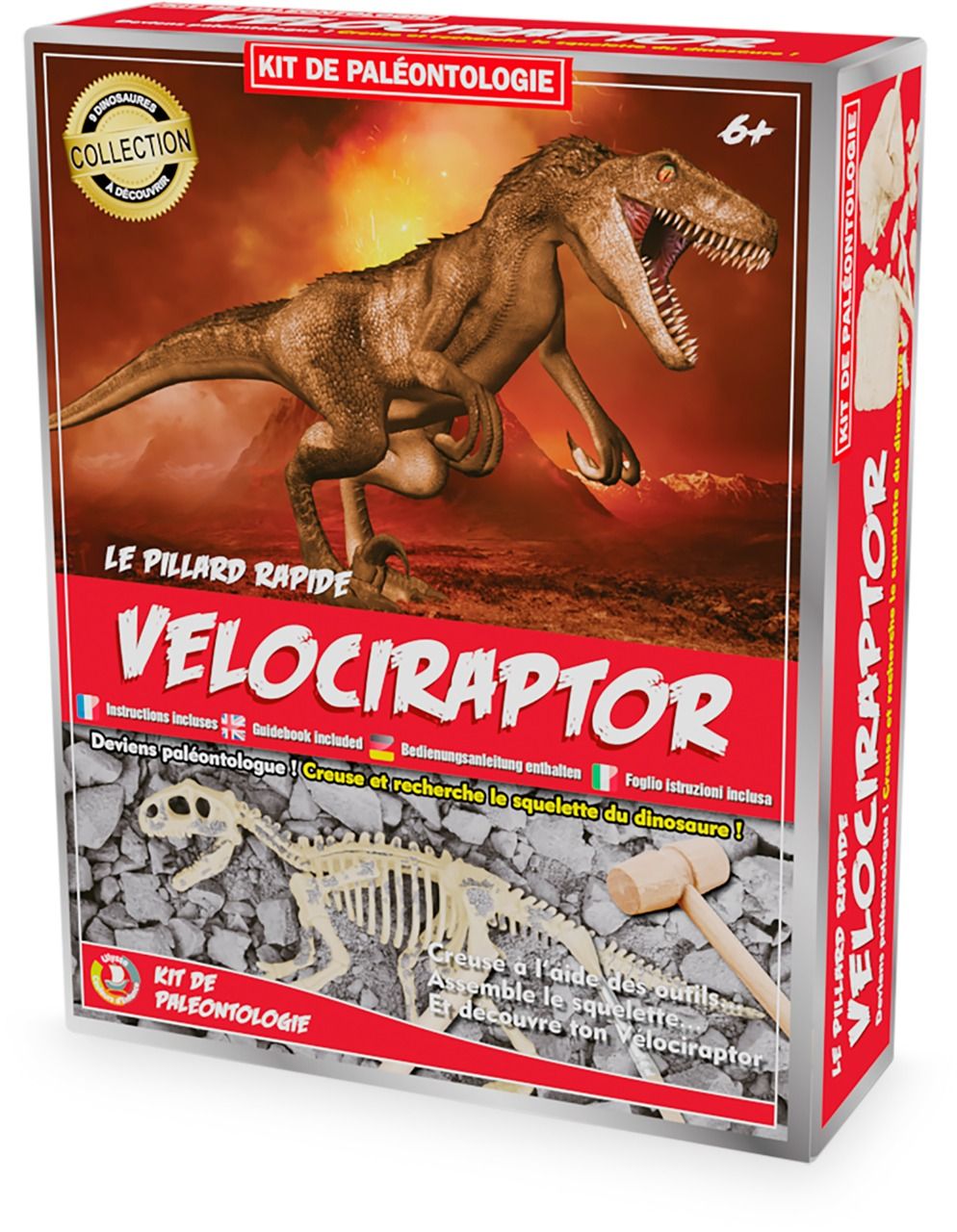 Kit archéologue Vélociraptor