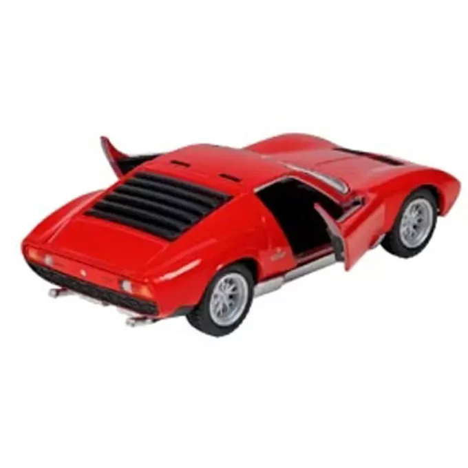 Lamborghini Miura P400 SV (1971), en métal à rétrofriction