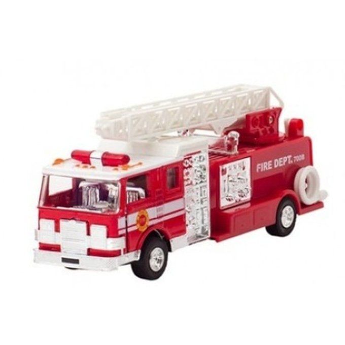 Camion de pompiers a rétrofriction en metal