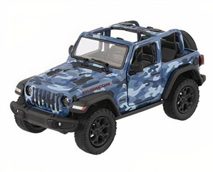 Jeep Wrangler cabriolet en métal à rétrofriction