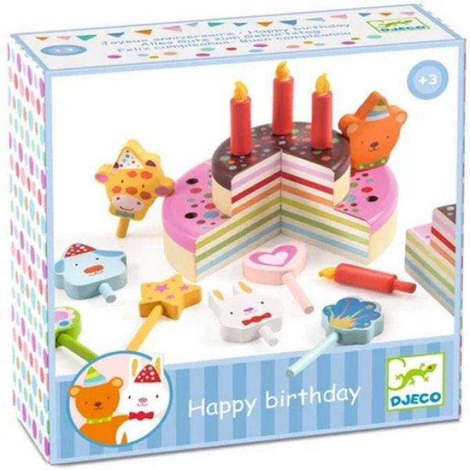 gâteau anniversaire djeco 