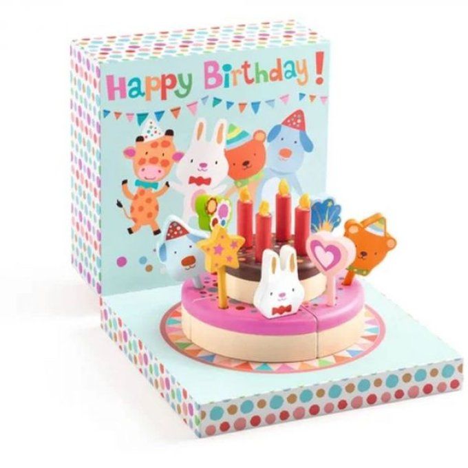 gâteau anniversaire djeco 