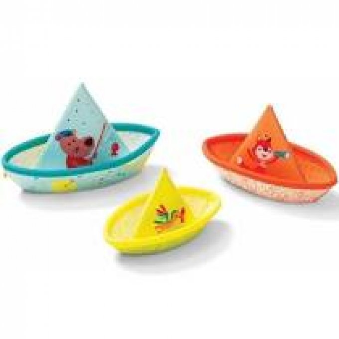 Petits bateaux de bain