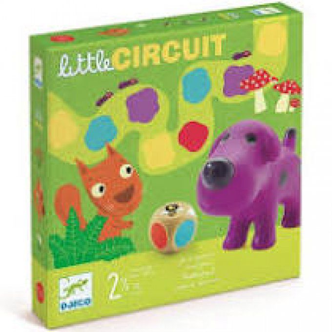 Jeu de parcours  des petits little circuit