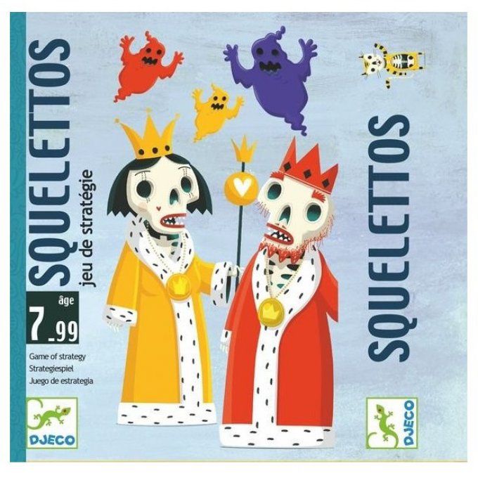 Squelettos, jeu de stratégie, principe du stop ou encore