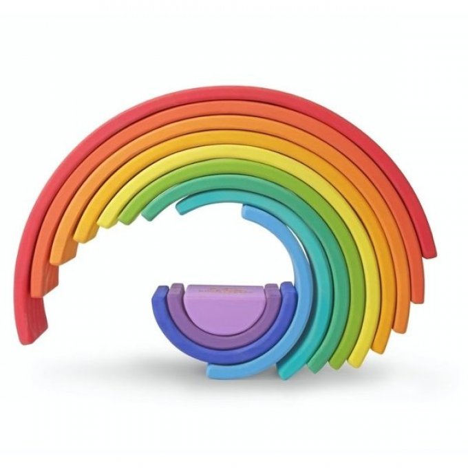Grandes arches arc-en-ciel