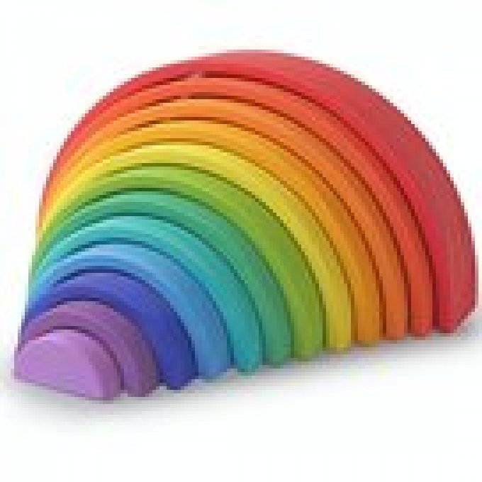 Grandes arches arc-en-ciel