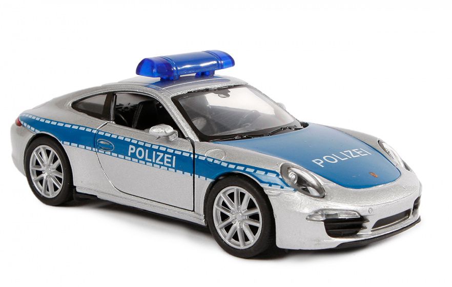  PORSCHE 911 Carrera S police en métal, a rétrofriction 