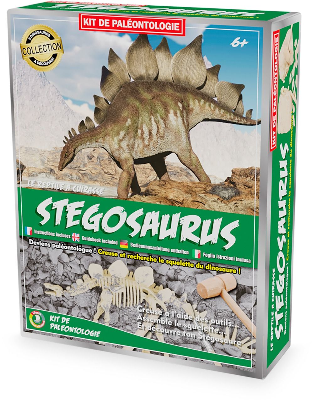 Kit archéologue Stégosaure