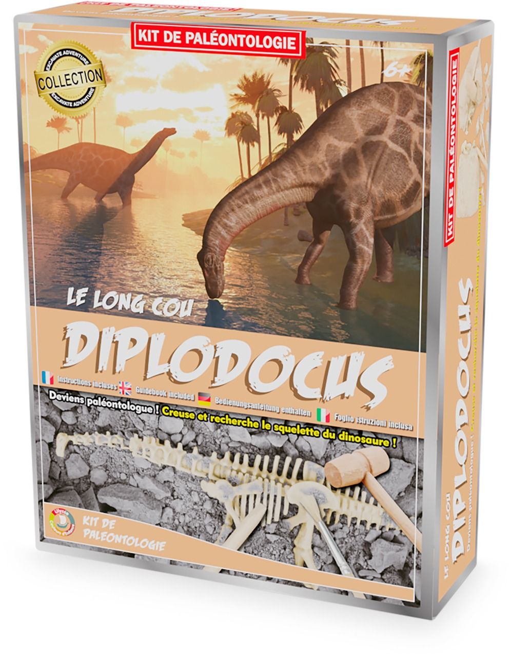 Kit archéologue Diplodocus