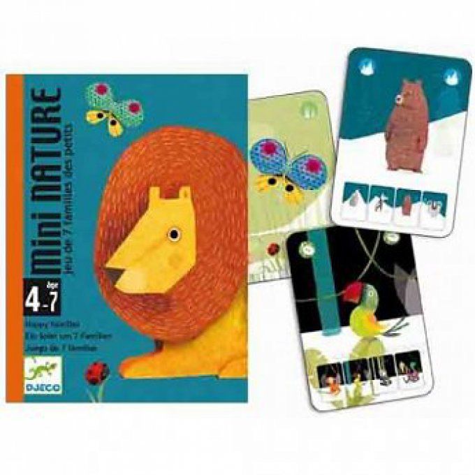 Mini nature, jeu de 7 familles