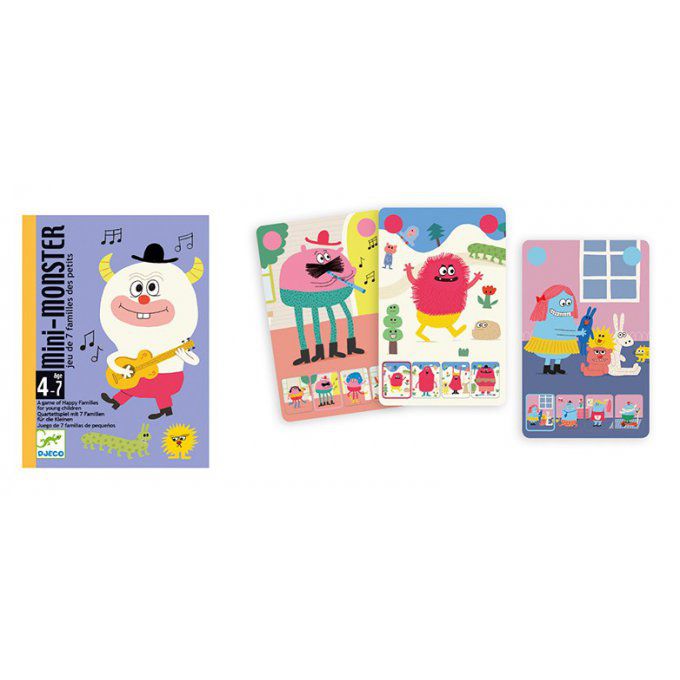 Mini Monster, jeu de 7 familles