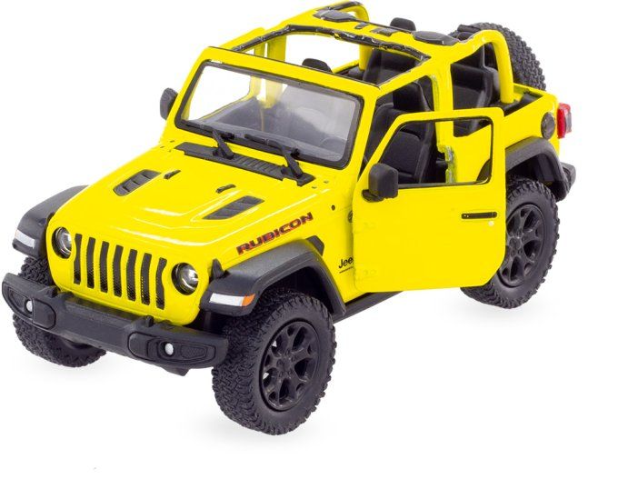 Jeep Wrangler cabriolet en métal à rétrofriction 