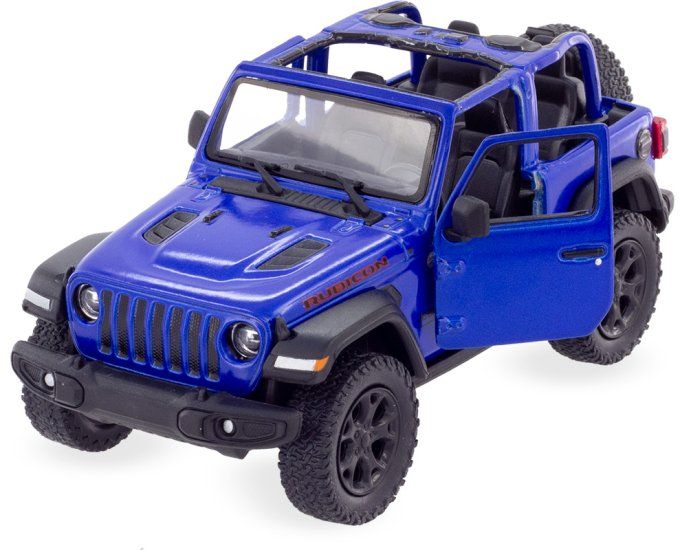 Jeep Wrangler cabriolet en métal à rétrofriction