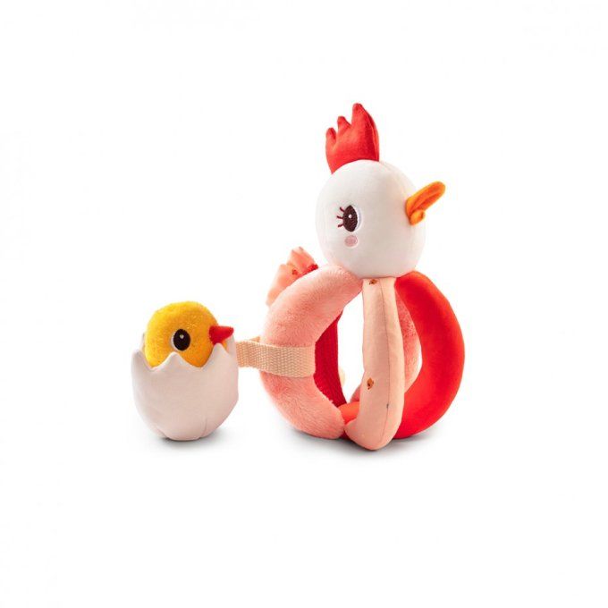 peluche poule paulette lilliputiens