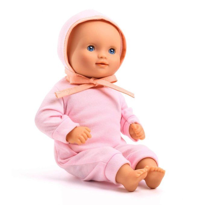 poupée baby lilas rose poméa
