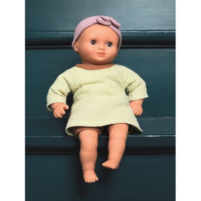 poupée baby pistache poméa